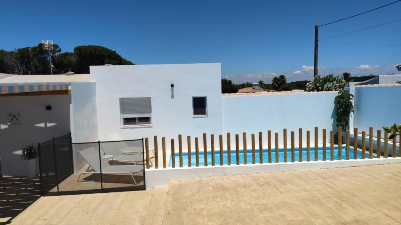 PALAPA GARDEN, muy cerca del mar, con piscina privada Villa Chiclana de la Frontera Exterior foto