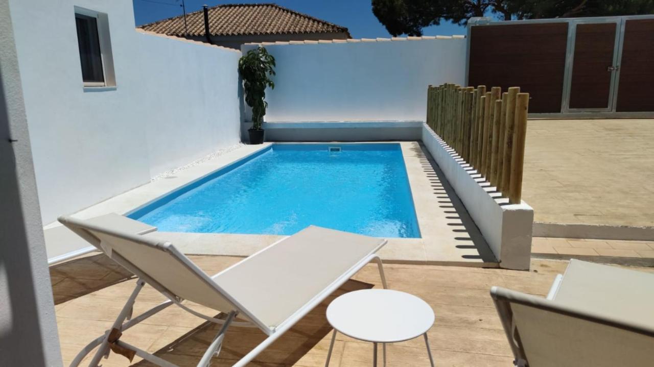 PALAPA GARDEN, muy cerca del mar, con piscina privada Villa Chiclana de la Frontera Exterior foto