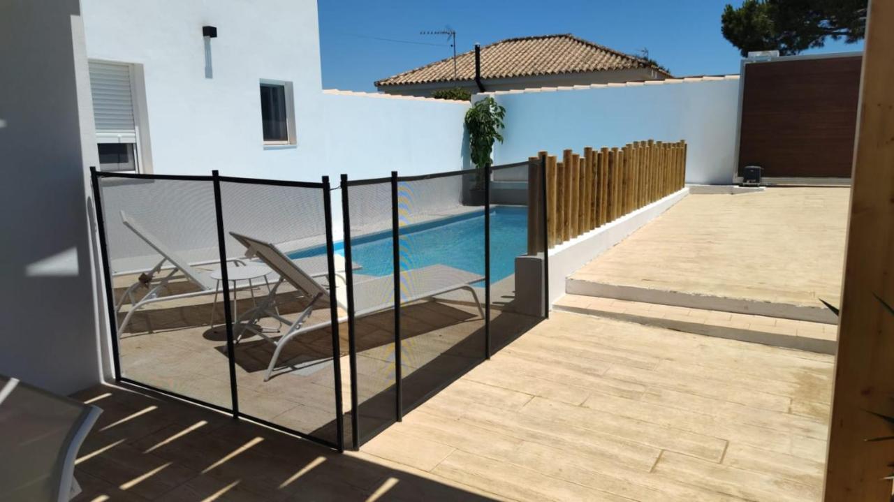 PALAPA GARDEN, muy cerca del mar, con piscina privada Villa Chiclana de la Frontera Exterior foto